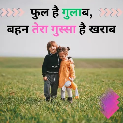 Bhai Behan Funny Shayari