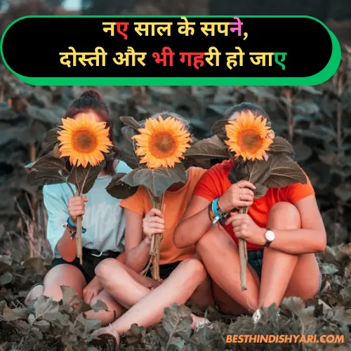 New Year Friendship Shayari in Hindi 